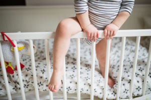 Toddler,Boy,In,A,Dangerous,Situation,At,Home.