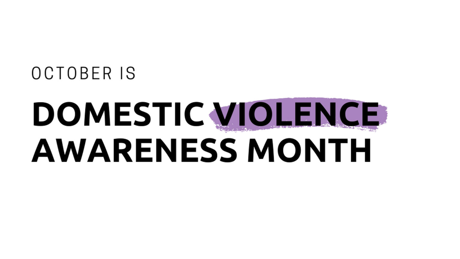 Domestic Violence Awareness Month - Maryland TraumaNET
